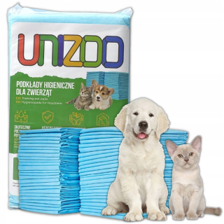 Unizoo absorpčné podložky a podložky 40 ks.