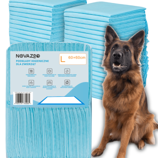 ABSORPČNÉ HYGIENICKÉ PODLOŽKY JEDNORÁZOVÉ PREBAĽOVACIE PODLOŽKY 60x60 80 KS