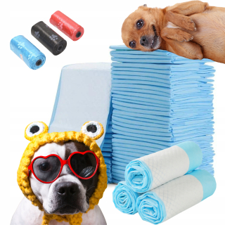 ABSORPČNÉ HYGIENICKÉ PODLOŽKY JEDNORÁZOVÉ PREBAĽOVACIE PODLOŽKY 90x60 50 KS