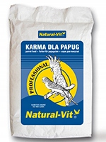 Krmivo pre papagáje - Prírodné jedlo pre stredne veľké papagáje 20 kg 064