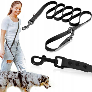 VÝCVIKOVÉ VODÍTKO PRE PSOV SILNÉ, NASTAVITEĽNÉ BIOTÁNOVÉ PVC 3m