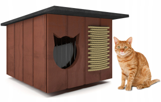 Pelech pre Mačky - Izolovaný Budín posteľ DOG CAT DRAPAK