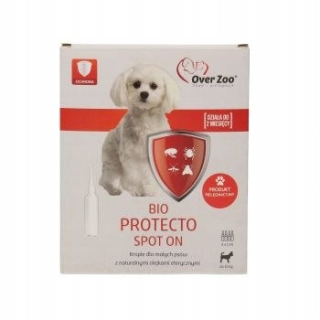 Overzoo Bio Protecto Spot On pre malých psov 4x1ml