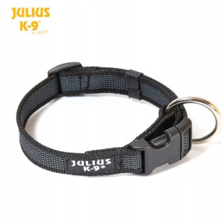 Obojok pre psa - Julius K9 Farby sivá 25 mm čierna