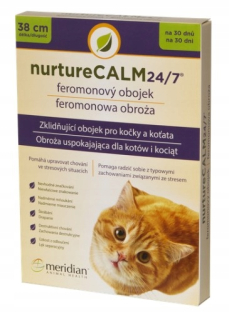 Prípravok pre mačky - Feromónový golier pre mačku Nurturerecalm 24/7
