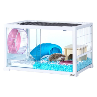 Klietka pre zajace, morčatá - Oiibo Terrarium RKF0320W - sklenená klietka
