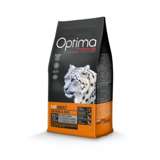 Suché krmivo Optimanova losos 8 kg