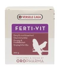 Vitamíny pre exotické vtáctvo - OROPHARMA FERTI -VIT - 200G poskytuje úspešné šľachtenie!