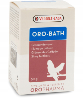 Higienické potreby pre papagaje - Orofarma oro-kúpeľba kúpanie Sall pre vtáky 50 g