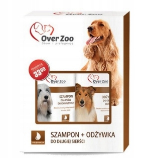 Cez zoo šampón + kondicionér pre psov s dlhým raom