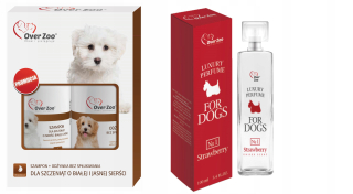 Šampón pre psa -  Cez zoo šampón kondicionér šteňa biely + parfum