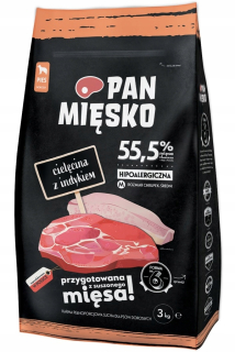 Pan Mięsko suché krmivo teľacie 3 kg