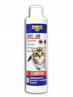 Flotila Profi-Lab Šampón Cat Fleas Ticks 200 ml