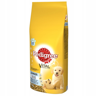 Krmivo pre psy - Pedigree Junior Stredné plemeno Kuracie Karma 15kg