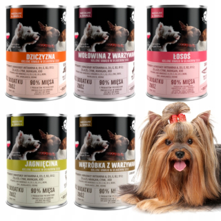 Pet Republic mokré krmivo hovädzie mäso 0,4 kg