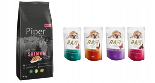 Krmivo pre psy - Piper Valley Notea Salmon 12 kg bez obilnín - zadarmo