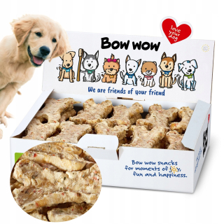 Bow Wow hovädzie pochúťky so zeleninou 30 kusov
