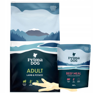 Prima Dog suché jahňacie krmivo 12 kg