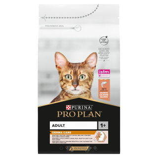 PRO PLAN Adult Derma Care Krmivo pre mačky bohaté na lososa 1,5 kg