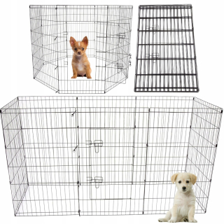 KOTERKA PRE ŠTEŇATÁ, CORRENT, VÝBEH PRE PSA PRE KRÁLIKA, PRASIATKA, SKLADACÍ, 76cm L