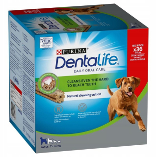 PURINA DENTALIFE - Ošetrenie na zuby VEĽKÉ x 36 ks