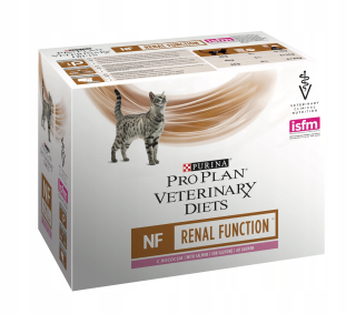 Konzerva pre mačky - Purina vd nf renálny losos 10x85g