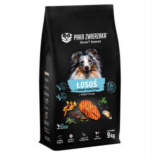 Suché krmivo pre psy granule - Losos a pobaltské ryby paka paka 9 kg