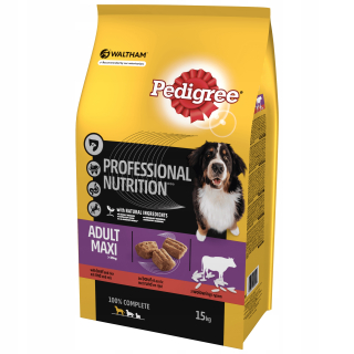 Krmivo pre psy - Pedigree Dospelý Veľké hovädzie plemeno 15kg