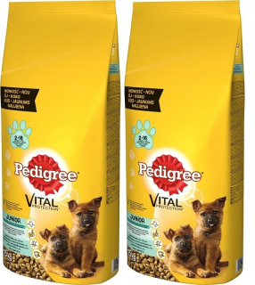 Krmivo pre psy - Pedigree Junior Big Race Chicken 2x15KG