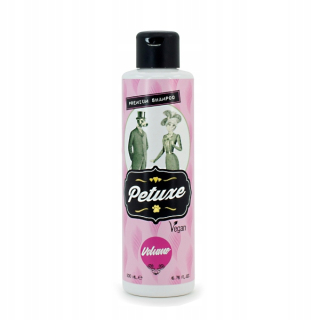 Šampón objemu petuxe, ktorý dáva objem 200 ml