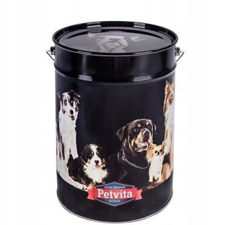 Zásobník na krmivo - PETVITA PETVITA - Kovový kontajner na 30L Karma