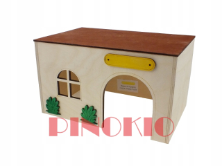 Domček pre morča, králika - Dom Pinocchio pre morčatá veľká P-29