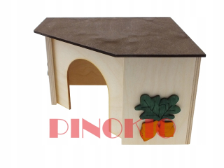 Domček pre morča, králika - Pinocchio Corner House pre škrečok XL P-06