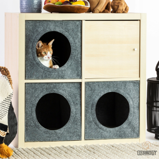 Plstená posteľ HolyCube pre vložku IKEA Kallax