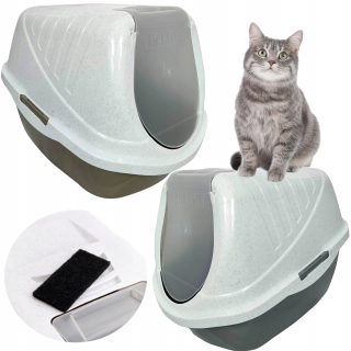 Pet Inn uzavretý pelech 53 cm x 40 cm x 41 cm