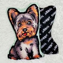 Vankúšový pes Yorkshire Terrier Maxi