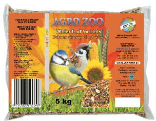 Krmivo pre papagáje - Potraviny pre divoké vtáky zimujúce 5 kg