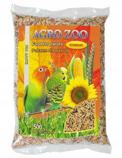 Krmivo pre papagáje - Potraviny pre Parlament 500 g x 10 ks + 2 zadarmo