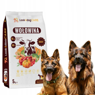 Look4dog CARE suché krmivo pre hovädzie mäso 5 kg