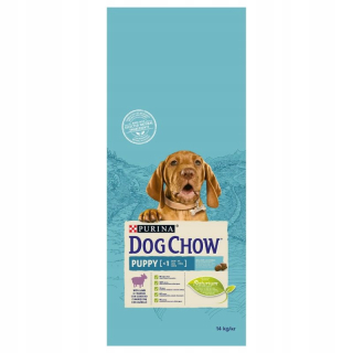 Suché krmivo pre psy granule - Purina Dog Chow šteňa s jahňacím 14 kg