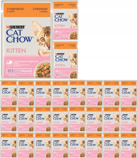 PURINA CAT CHOW Mačiatko s morkou a cuketou 26x85g