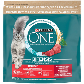 Purina ONE suché krmivo pre hovädzie mäso 1,5 kg