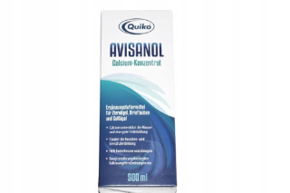 Vitamíny pre exotické vtáctvo - Quiko - Avisanol vápnik 500 ml vápna pre vtáky
