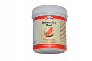 Vitamíny pre exotické vtáctvo - Quiko intenzívna červená - 50g červené kanárske farbivo