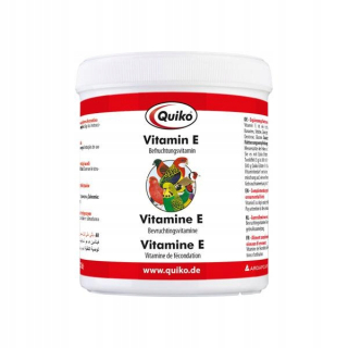 Vitamíny pre exotické vtáctvo - Quiko vitamín E zlepšuje plodnosť v vtákoch 140 g