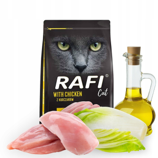 RAFI CAT suché krmivo s kuracím mäsom 7 kg