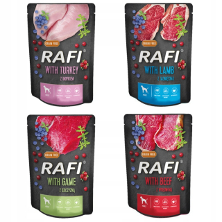 Rafi mokré krmivo hovädzie 0,3 kg
