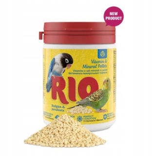 Vitamíny pre exotické vtáctvo - Rio vitamínové granule pre papagáje 120 g