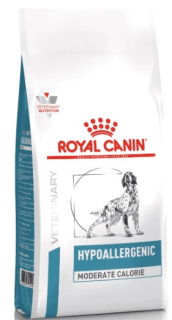Suché krmivo pre psy granule - Royal Canin hypoalergénny mierny kalória 7 kg