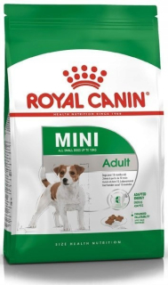 Suché krmivo pre psy granule - Royal Canin Mini Dospelý suchý psí potraviny 8 kg